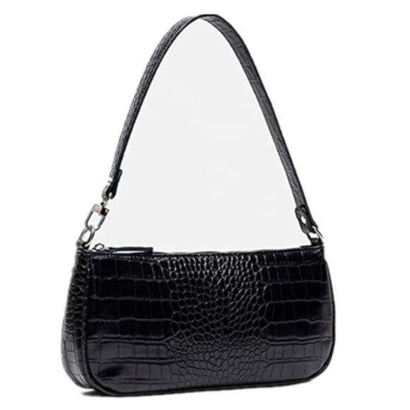 Retro Classic Clutch Croc Tote Bag Shoulder - Picture 4 of 6